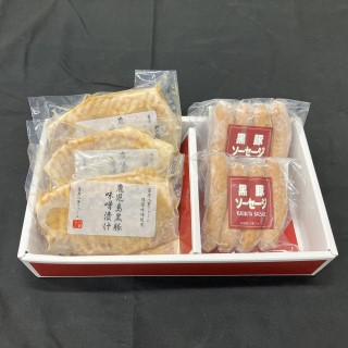 味噌漬けとpソーセージ